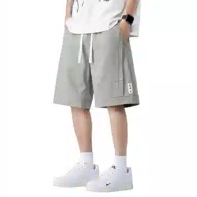 顶峰保罗 潮流痞帅五分工装跑步篮球沙滩裤无性别主义中裤宽松大码运动时尚百搭设计感休闲短裤 男女同款