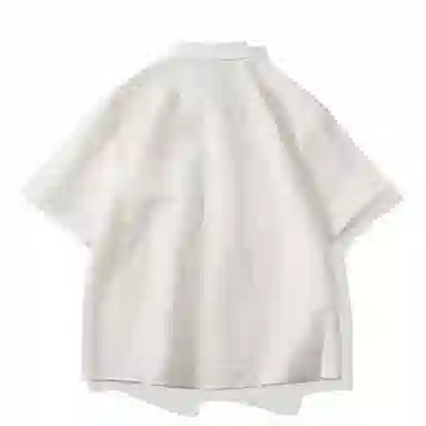 【dme】 日系纯色亚麻轻薄透气薄款宽松衬衣垂感简约休闲百搭衬衫 男女同款