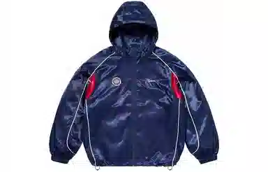 Supreme Satin Hooded Track Jacket