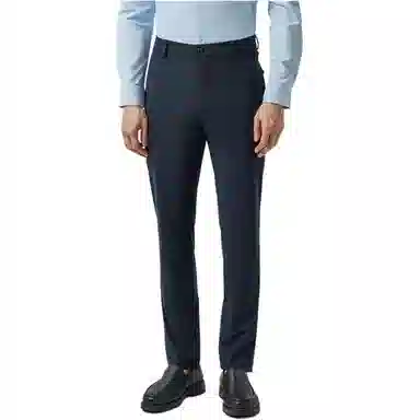 迪柯尼 中腰纯色简约舒适休闲裤 男款