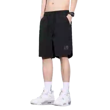 北极绒 美式复古时尚舒适高级感工装宽松薄款休闲短裤 男款