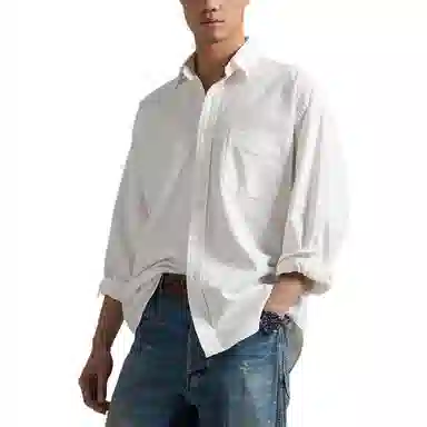 Polo Ralph Lauren Relaxed Cotton Shirt White