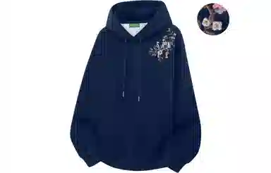 SESAME STREET Floral Logo Hoodie