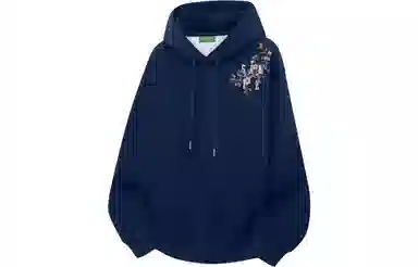 SESAME STREET Floral Logo Hoodie