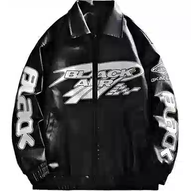 HATCHESSEL PU Leather Jacket