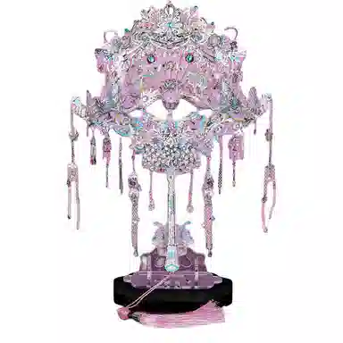 极慧猫 银囍扇 拼装模型