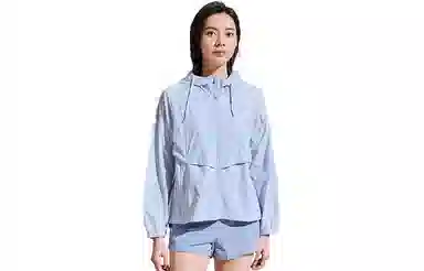 探路者 轻薄透气连帽防晒衣 女款