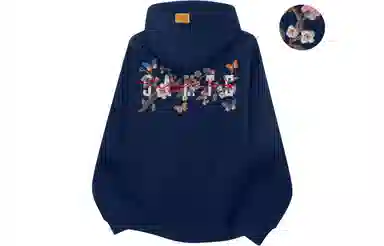 SESAME STREET Floral Logo Hoodie