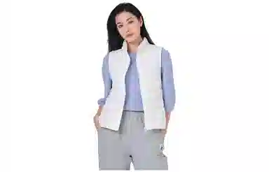 坦博尔 拉链短款立领马甲 女款