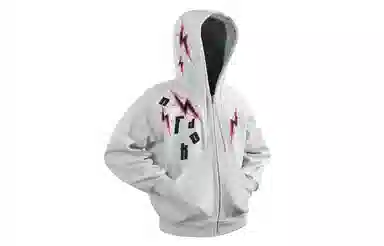 FONDLOOK Lightning Logo Hoodie