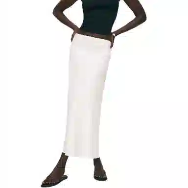 REFORMATION Layla Linen Skirt