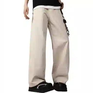 LA'T.WEEKEND Classic Casual Pants