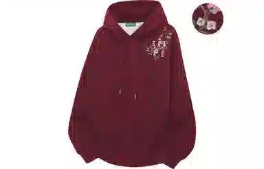 SESAME STREET Floral Logo Hoodie