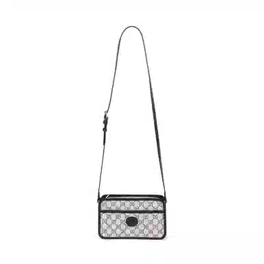 Gucci Box Bag Blue/Beige