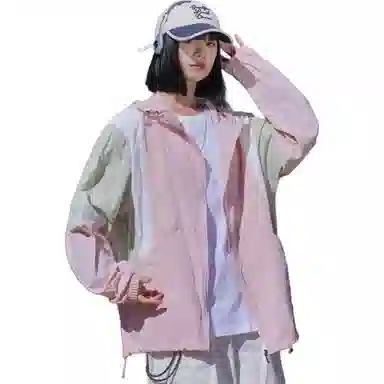 黑恐龙 户外运动出行百搭宽松简约舒适柔软透气防晒服 男女同款