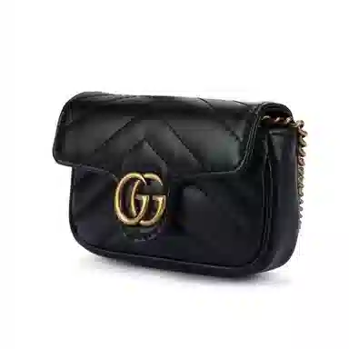 Gucci GG Marmont Small Wallet Bag Black