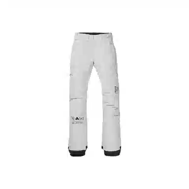 Burton AK Straight Snow Pants White