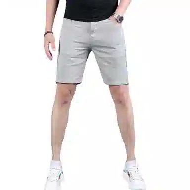 吉肯蒂 夏季薄款时尚五分牛仔短裤 男款