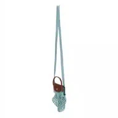 LONGCHAMP Le Pliage Filet 17 Lagoon Blue
