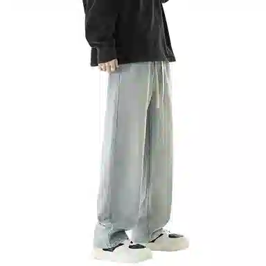 FRQ Vintage Washed Wide Leg Jeans