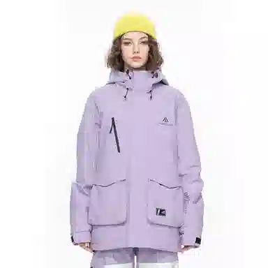至高滑雪服男女防水夹棉单双板雪服小众小个子加厚上衣外套潮装备