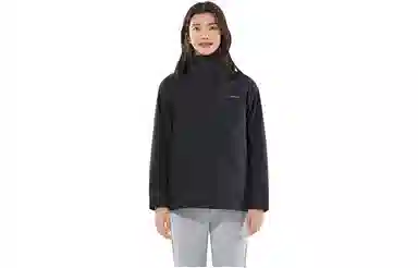 探路者 户外抗静电防水冲锋衣 女款