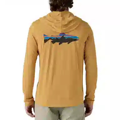 patagonia Men's Capilene Cool Daily Graphic Hoody T