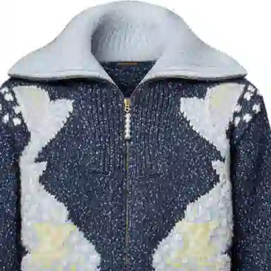 Louis Vuitton x Nigo FW25 Letter Print Knit Sweater