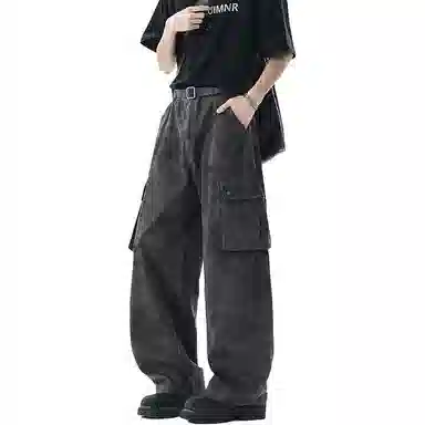 么宁 休闲百搭时尚牛仔裤 男女同款