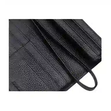 歌若拉 多功能 头层牛皮 商务钱包 常规 男款 多色