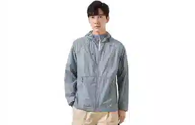 探路者 纯色防紫外线户外防晒服 男款