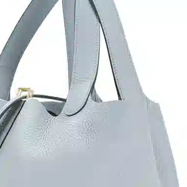 HERMES Picotin Lock 18 Clemence Gris Pantin