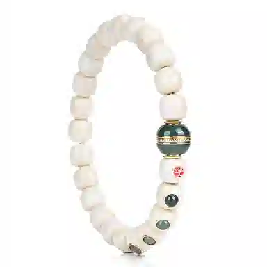 钰澜文玩 新中式国潮汉堡珠搭配款盘玩佛珠转运珠#好运 猛犸 手串 男女同款情侣款