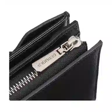 歌若拉 多功能 头层牛皮 商务钱包 常规 男款 多色