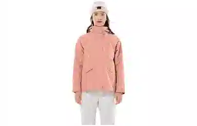 探路者 户外抗静电防水冲锋衣 女款