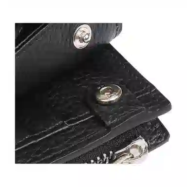 歌若拉 多功能 头层牛皮 商务钱包 常规 男款 多色