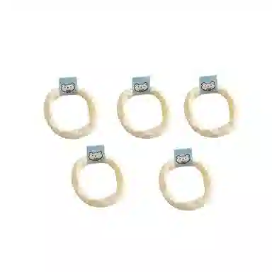 希铃 可爱奶 亚麻 发圈 女款