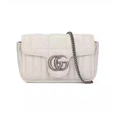 Gucci GG Marmont Super Mini White