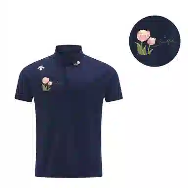 DESCENTE TRAINING logoPolo