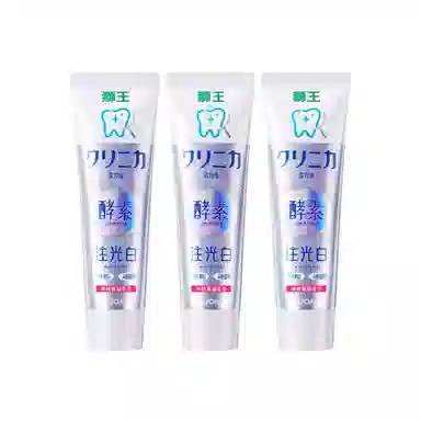 狮王 齿力佳水光酵素注光白牙膏成人去黄含氟 清新口气去牙渍美白去烟渍