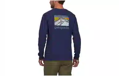patagonia Line Logo Ridge Long-Sleeve Responsibili-Tee LogoT