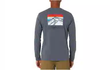 patagonia Line Logo Ridge Long-Sleeve Responsibili-Tee LogoT