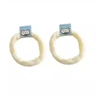 希铃 可爱奶 亚麻 发圈 女款