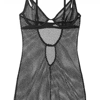 Victoria's Secret PINK Sheer Mesh SlipBlack