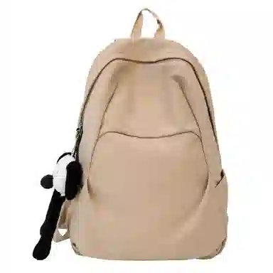 揽月 纯色轻便大容量通勤 尼龙 双肩包 男女同款情侣款 多色