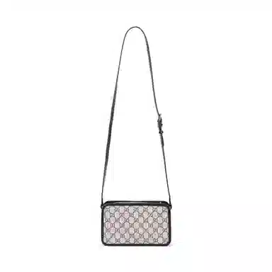 Gucci Box Bag Blue/Beige