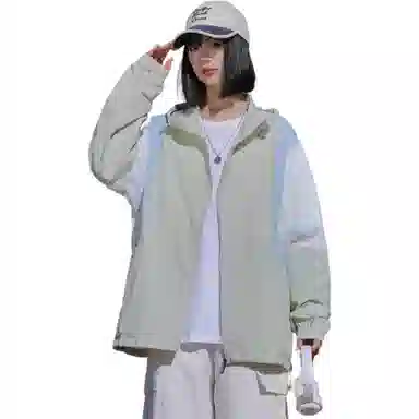 黑恐龙 户外运动出行百搭宽松简约舒适柔软透气防晒服 男女同款