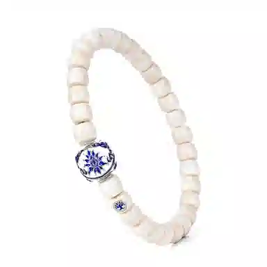 钰澜文玩 【青韵】新中式国潮直切盘玩转运珠#好运 猛犸 手串 男女同款情侣款