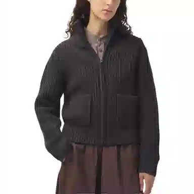 UNIQLO FW24 U Series Brown Black Sweater