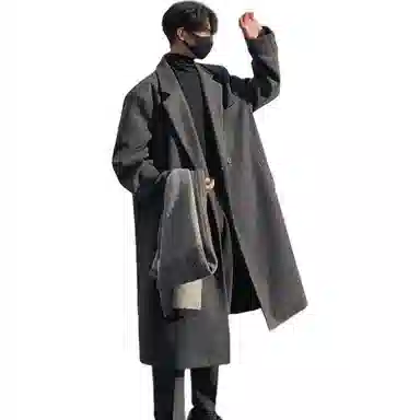 Hepburn Style Wool Coat